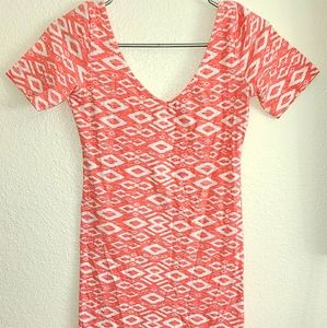 Short Sleeve Tight Short Dress